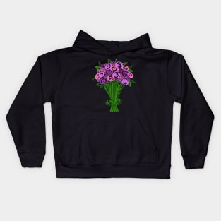 Flower Bouquet Kids Hoodie